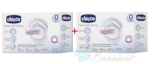 Chicco Antibakteriális melltartóbetét Duo Pack 120db 30377581