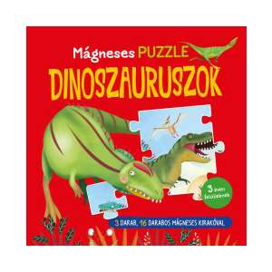 Mágneses puzzle - Dinoszauruszok