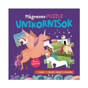 Mágneses puzzle - Unikornisok