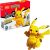 Mega Construx Jumbo Pikachu készlet dobozzal, építsd meg saját Pokémonodat