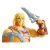 Közelkép a Mattel Masterverse He-Man akciófigura arcáról