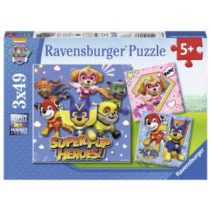 Ravensburger Paw Patrol Super Pup Heroes 3 x 49 Teile Puzzle - Ravensburger Puzzle