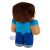 Hátulnézet Mattel Minecraft Steve plüss