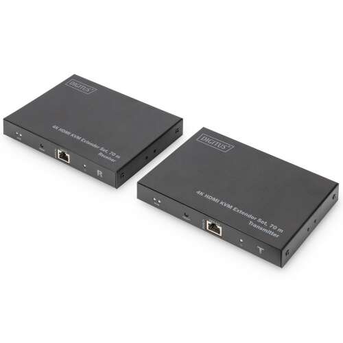Digitus DS-55513 4K HDMI KVM Extender Set 70m crni (DS-55513)