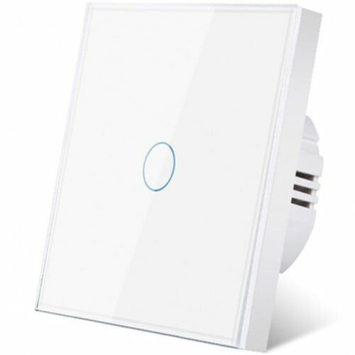 Szögletes nézet az iUni 1F érintőkapcsolóról