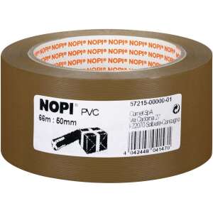 Nopi (57215-00000)-01 (57215-00000) Bandă de ambalare ® Maro (L x l) 66 m x 50 mm 1 buc (57215-00000-01) 110579046 - Benzi adezive