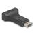 Delock Adapter DisplayPort 1.1-dugós csatlakozó DVI-csatlakozóhüvely passzív fekete (66615) 110579329