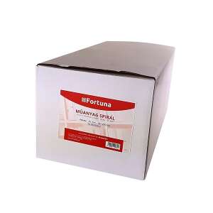 Iratspirál műanyag FORTUNA 25mm 181-200 lap fekete 50/dob 110580840 - Fortuna