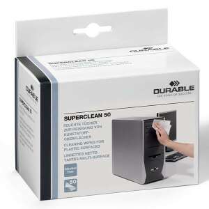 Șervețele Superclean durabile înmuiate 50 buc 110580860 - Produse de curățare pentru calculatoare