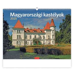 Falinaptár TOPTIMER T093 420x310mm fekvő Magyarországi kastélyok 2025. 110580960 - TOPTIMER