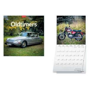 Falinaptár TOPTIMER T098 290x580mm álló Oldtimers 2025. 110580973 - TOPTIMER