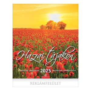 Falinaptár CSG 300x340mm álló Hazai tájakon 2025. 110580980 - Irodai kiegészítő