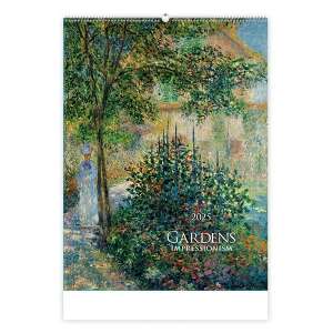 Falinaptár TOPTIMER T096 420x560mm álló Gardens impressionism 2025. 110581058 - Irodai kiegészítő