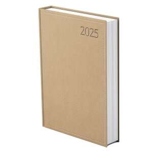 Határidőnapló TOPTIMER Traditional T020 B/5 napi fehér lapos bézs 2025. 110581162 - TOPTIMER