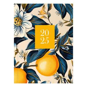 Határidőnapló ALISCA B/6 heti fehér lapos papírtáblás vegyes 2025. 110581182 - Irodai kiegészítő