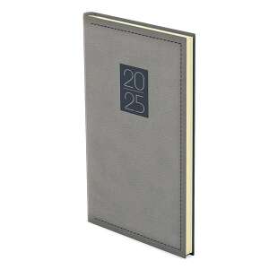 Zsebnaptár TOPTIMER Classic C035 álló sárga lapos szürke 2025. 110581189 - TOPTIMER