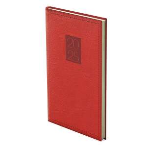 Zsebnaptár TOPTIMER Classic C035 álló sárga lapos bordó 2025. 110581194 - TOPTIMER