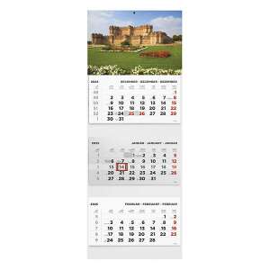 Speditőrnaptár TOPTIMER T070 3 tömbös 3 havi Kastély 2025. 110581205 - TOPTIMER