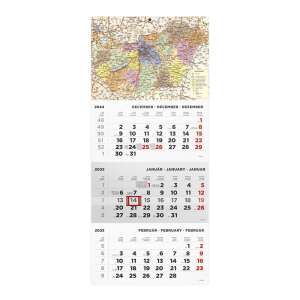 Speditőrnaptár TOPTIMER T072 1 tömbös 3 havi Magyarország 2025. 110581219 - TOPTIMER