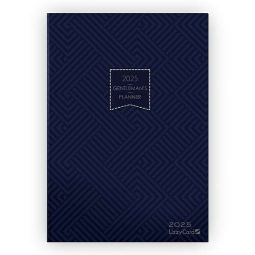 Határidőnapló LIZZY CARD For Man A/5 napi szivacsos 2025. 110581303