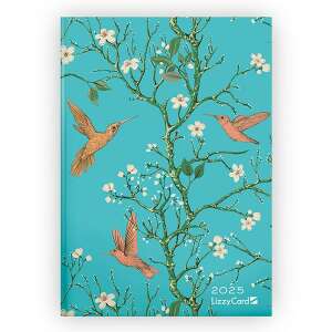 Határidőnapló LIZZY CARD Colibri B/6 heti keménytáblás 2025. 110581307 - Irodai kiegészítő