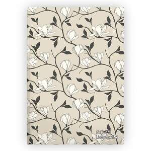 Határidőnapló LIZZY CARD Beige Magnolia B/6 heti keménytáblás 2025. 110581309 - Irodai kiegészítő
