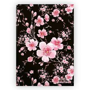 Határidőnapló LIZZY CARD Pink Black B/6 napi keménytáblás 2025. 110581315 - Irodai kiegészítő