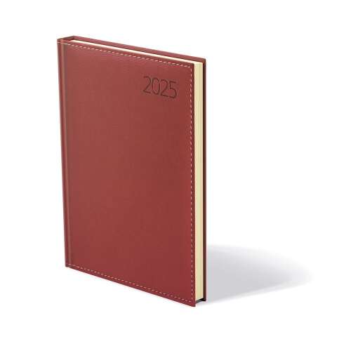 Határidőnapló TOPTIMER Business B011 B/5 heti sárga lapos bordó 2025. 110581329