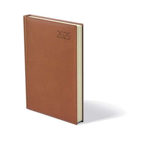 Határidőnapló TOPTIMER Business B021 A/5 napi sárga lapos barna 2025. 110581331