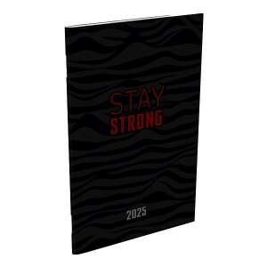 Zsebnaptár LIZZY CARD Stay Strong A/6 heti papírborítós 2025. 110581344 - Irodai kiegészítő