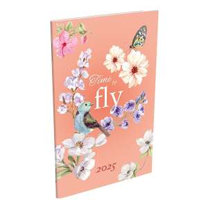 Zsebnaptár LIZZY CARD Time to Fly A/6 heti papírborítós 2025. 110581345 - Naptár
