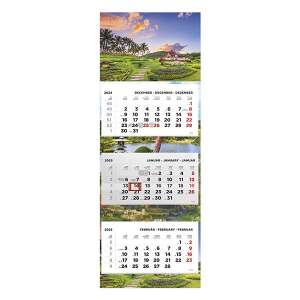 Speditőrnaptár TOPTIMER T080 3 tömbös 3 havi Kertek 2025. 110581361 - TOPTIMER