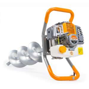 Powermat PM-SWG-600N-3W benzines földfúró fúrófejjel - Kézi szerszám