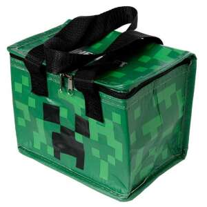 Minecraft Creeper mintás hűtőtáska - Uzsonnás táska
