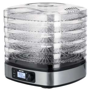 MPM  Aszalógép 380W 32x29cm LCD 5 tálca Rozsdamentes 