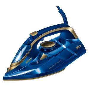 Călcător MPM XAM Premium Line 3000W albastru și auriu cu talpă ceramică - MPM