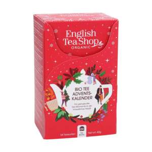 ETS 24 Adventi Kalendárium Bio teaválogatás piros 42g 110616659 - Szezonális dekoráció