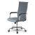 Irodai szék Boston Sofotel, szürke műbőr irodai szék, szög nézet