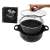 3-piece non-stick deep fryer with lid and basket, 3.5L