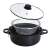 3-piece non-stick deep fryer with lid and basket, 3.5L