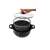 3-piece non-stick deep fryer with lid and basket, 3.5L