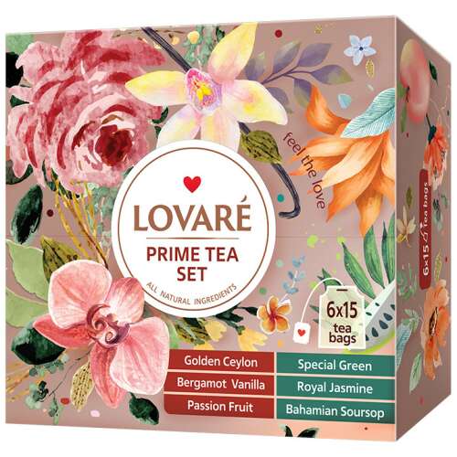Lovaré Filteres Tea Válogatás, Prime Tea Set, 90 filteres 110632762