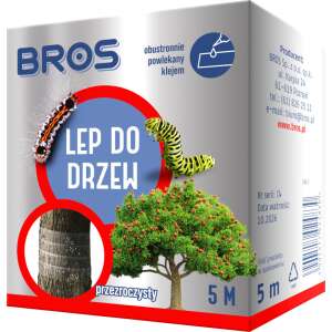 Bros rovarfogó szalag fára, 5 méter, védi a fákat a mászó rovaroktól - Bros