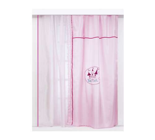 Cilek függöny 140x260cm #rózsaszín 30373727