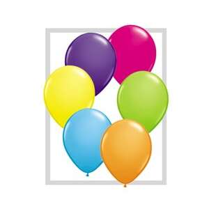 11 inch-es Tropical Assortment Kerek Lufi (6 db/csomag) 110668116 - Qualatex