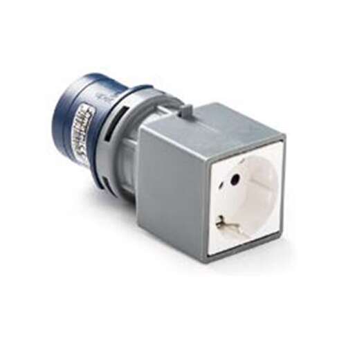 Ipari - háztartási csatlakozó adapter 250V 16A IP40, ipari csatlakozó adapter, elektromos aljzat, tápkábel adapter