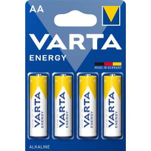 Varta Energy alkáli ceruza AA elem 4 darab 39731072 Elemek - Ceruzaelem