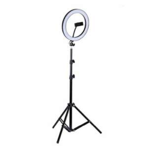 Lampa selfie cu suport, control luminozitate, 3 temperaturi de culoare 26 cm 40263433 Lumini LED rotunde și lămpi rotunde