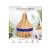 New York aroma diffuser with 7 color LED lights, light wood, 300ml capacity