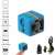 Mini HD spy camera, blue, CopCam, night vision, motion detection, H.264 decoding, 200mAh battery